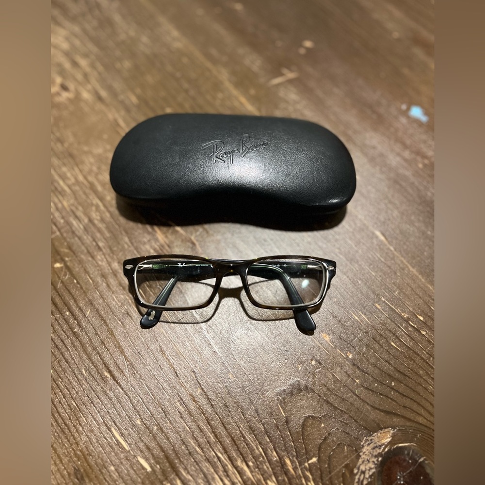 Rayban Frames And Case - image 1